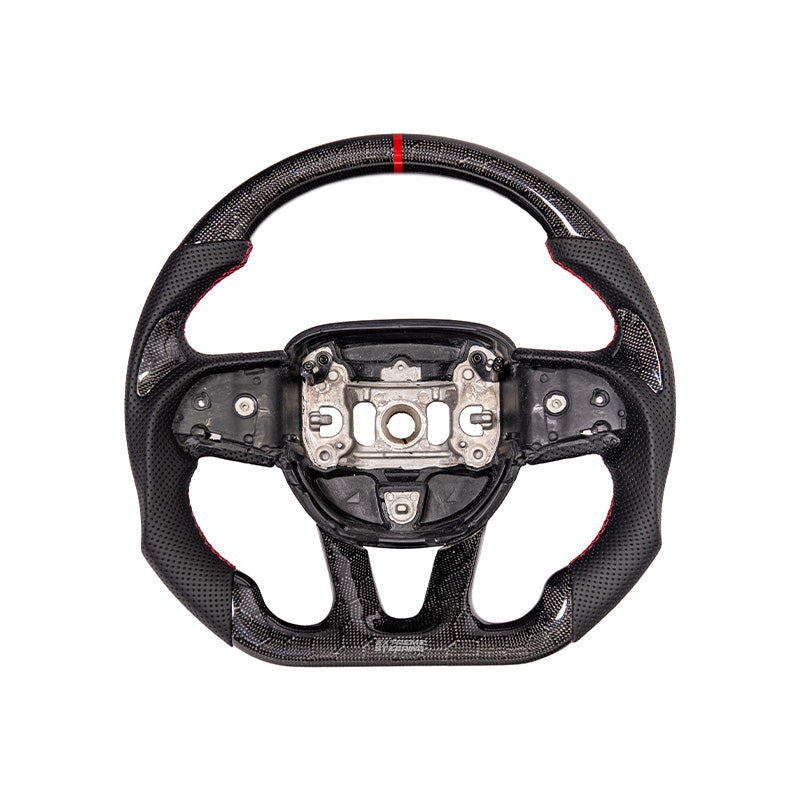 CHARGER 15-23 HONEY COMB CARBON FIBER STEERING WHEEL