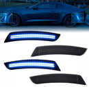 CAMARO 16-23 FRONT/REAR SMOKED LED SIDE MARKERS