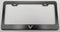 CORVETTE C8 LICENSE PLATE FRAME STAINLESS STEEL