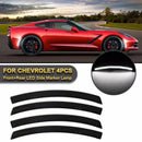 CORVETTE 14-19 FRONT/REAR SMOKED LED SIDE MARKERS