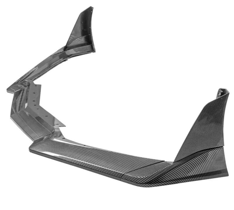 CORVETTE 20-24 C7 ZR1 STYLE SPLITTER + WINGLETS FOR C8 (7 Piece) - Infinite Aero