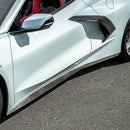 CORVETTE 20-25 Z51 STYLE CARBON FIBER SIDE SKIRTS