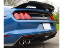 GT350/GT500/MACH-1 MUSTANG 15-23 GLOSS BLACK SPOILER WITH GURNEY FLAP - Infinite Aero